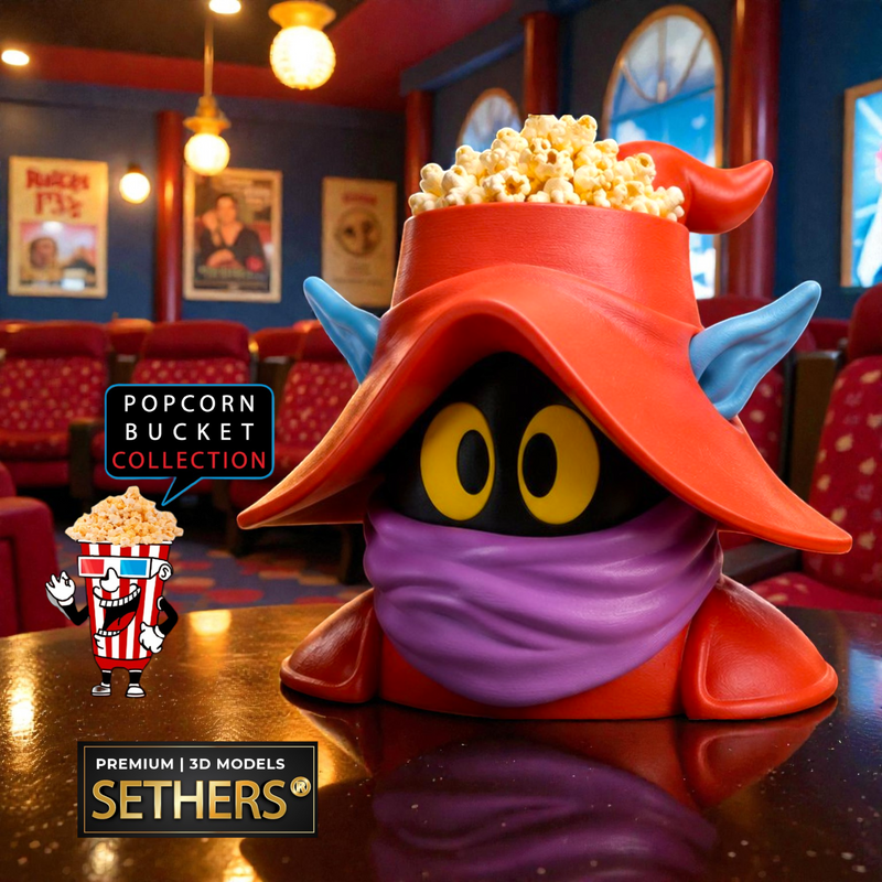 Orko He-Man Popcorn Bucket | Masters of the Universe 3D Printing Models