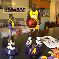 Kobe Bryant Sculpture | Best 3D Printing Model Files at Sethers