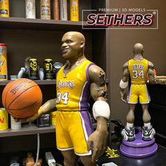Shaquille O'Neal Sculpture | Best 3D Printing Model Files at Sethers