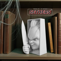 Chucky Child's Play Book Nook | 3D Printer Model Files