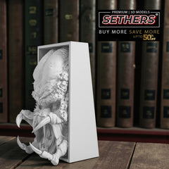 Predator | Book Nook w/ optional Wall Mount | 3D Printing Models