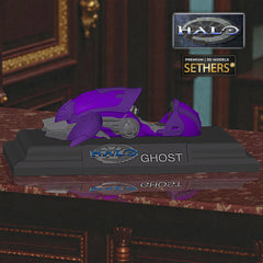 Halo Ghost | Collectors Display | 3D Printing Model Files 