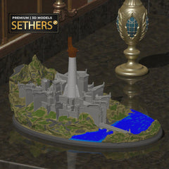 Minas Morgul Diorama | Lord of the Rings | 3D Printing Models