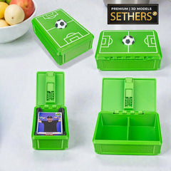 Collector’s Pitch | Sticker Box 2 Versions | 3D Printing Model Files ready for download at Sethers. The best premium 3D Printer STL 3MF full color models