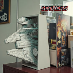 Star Wars | Book Nook w/ optional Wall Mount | 3D Printing Models