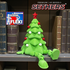 Christmas Tree | Flexi Articulated | Christmas Decor | 3D Printing Models