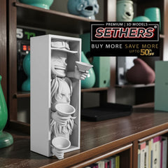 Manga | Book Nook w/ optional Wall Mount | 3D Printing Models