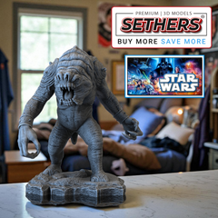 Rancor Mini | Star Wars Statue | Best 3D Printing Models at Sethers