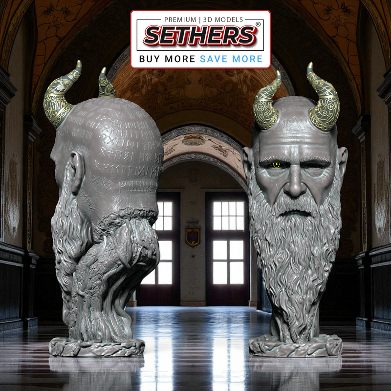 Mimir – God of War | Best 3D Printer Model Files