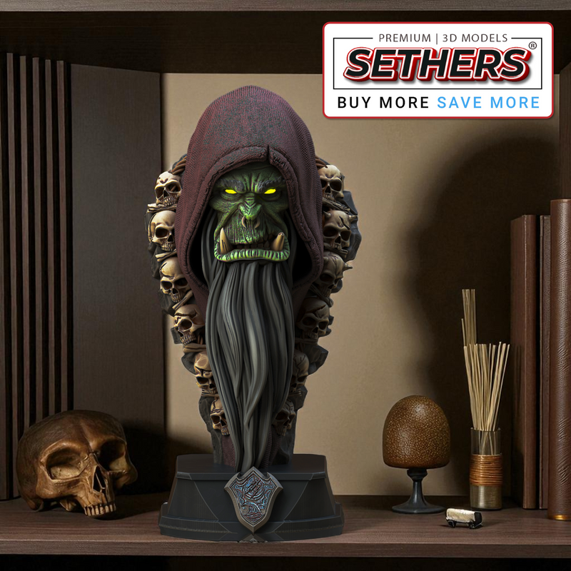 Gul’dan Bust | Best 3D Printer Model Files