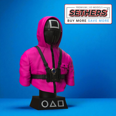 Squid Game Soldier Bust | Best 3D Printer Model Files