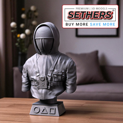 Squid Game Soldier Bust | Best 3D Printer Model Files