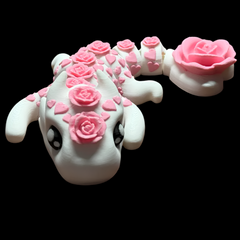 Rose Dragon | Articulated Flexi | 3D Printer Model Files