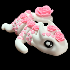 Rose Dragon | Articulated Flexi | 3D Printer Model Files