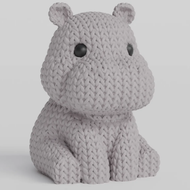 Hippo | Crochet Knitted | 3D Printer Model Files