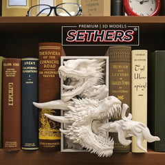  Drogon | Book Nook w/ Optional Wall Mount | 3D Printing Models