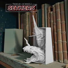  Witch King of Angmar | Book Nook w/ Optional Wall Mount | 3D Printing Models