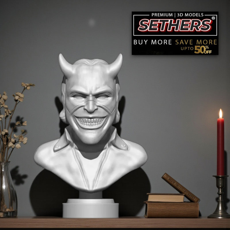 The Grabber Bust | Black Phone | 3D Printing Model Files