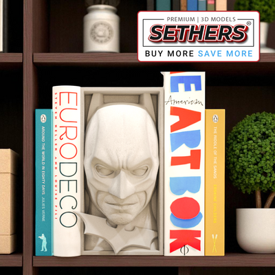 Dark Knight Batman Book Nook | 3D Printer Model Files