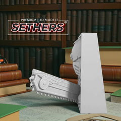 Ultramarines | Book Nook w/ Optional Wall Mount | 3D Printing Models