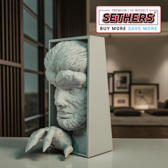 Wolf Man Book Nook  | Best 3D Printing Model Files at Sethers