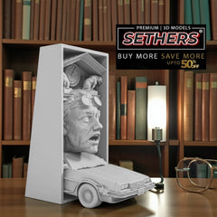  Back to the future | Book Nook | 3D Printing Models