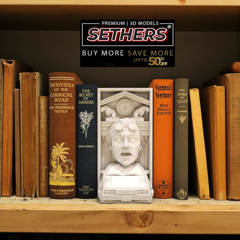  Back to the future | Book Nook | 3D Printing Models