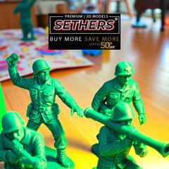 Plastic Soldiers | Best 3D Printer Model Files