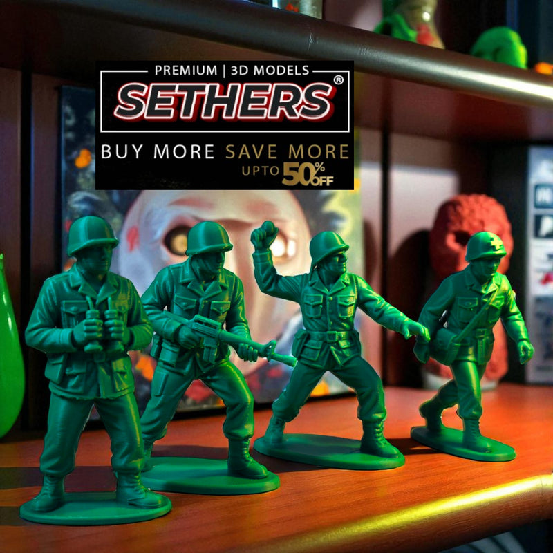 Plastic Soldiers | Best 3D Printer Model Files