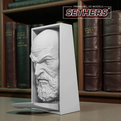  Kratos God of War | Book Nook with Wall Mount Option | 3D Printing Models