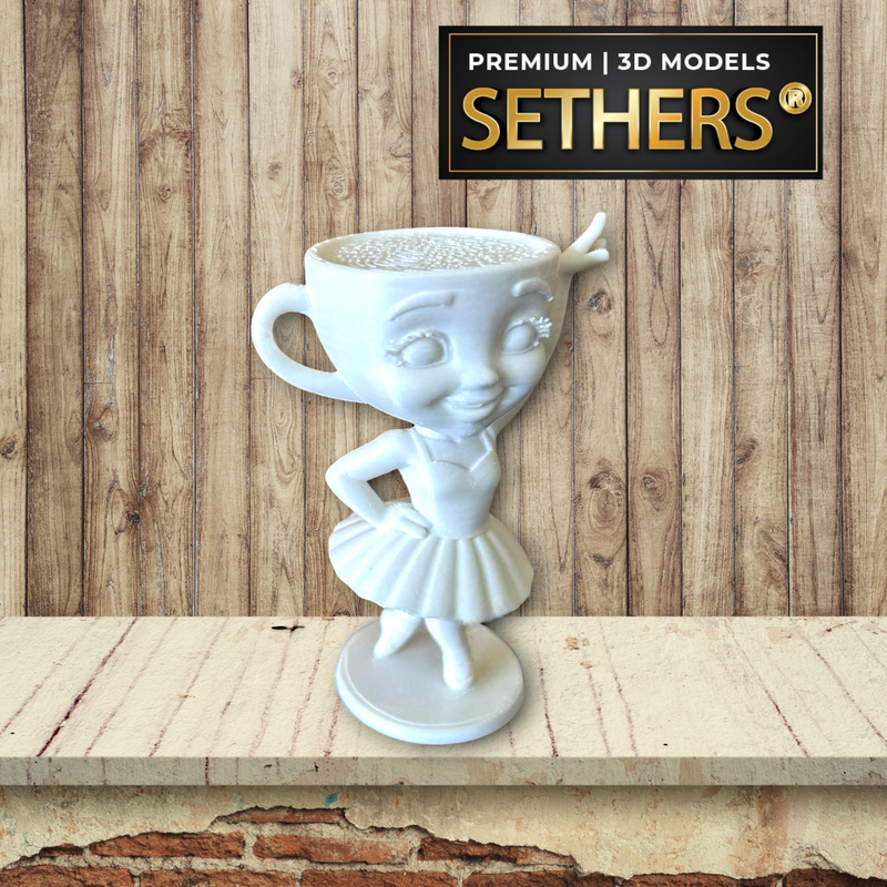 brainrot ballerina cappuccina | 3D Printing Models