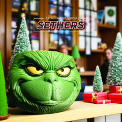 Candy Bowl | How the Grinch Stole Christmas | 3D Printing Models