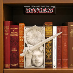 Dune | Book Nook with Wall Mount Option | Best 3D Printing Models