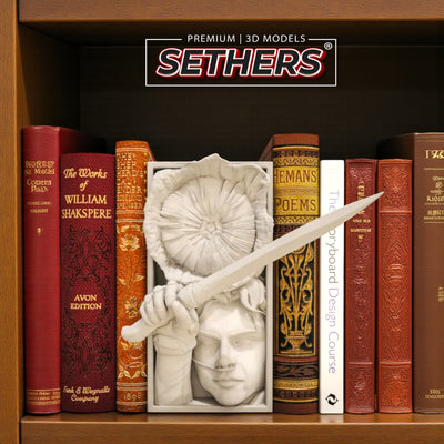 Dune | Book Nook with Wall Mount Option | Best 3D Printing Models