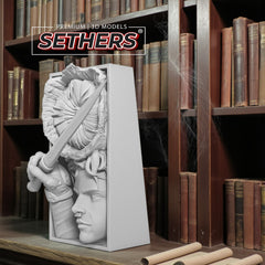 Dune | Book Nook with Wall Mount Option | Best 3D Printing Models