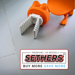Garfield Toilet Paper Roll Holder | Best 3D Printing Model STL Files at Sethers