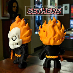 Ghost Rider | Best 3D Printing Model Files by Sethers