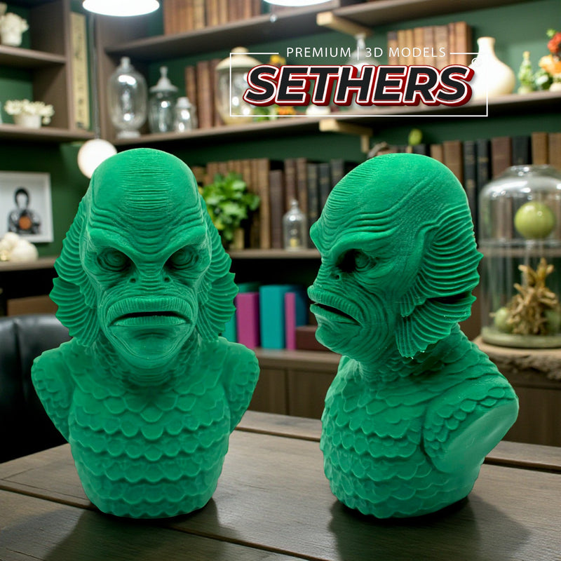 Creature from the Black Lagoon Bust | Best 3D Printer Model Files