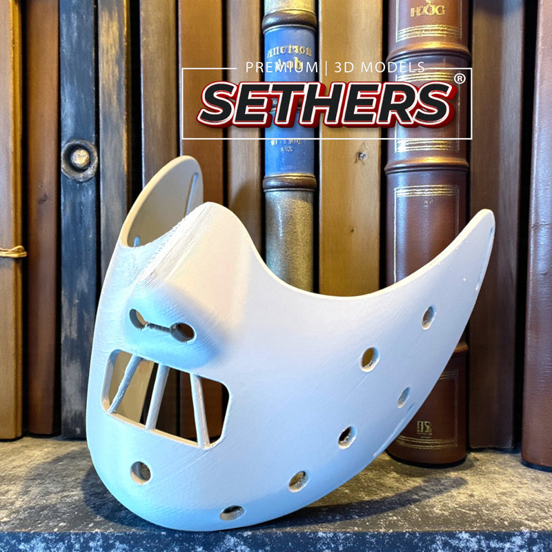 Dr. Hannibal Lecter Mask | Anthony Hopkins | 3D Printer Model Files