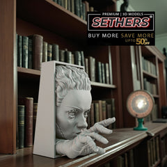 Bride of Frankenstein | Book Nook | Best 3D Printing Model Files