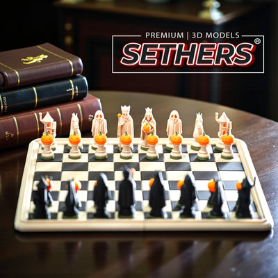 Halloween Chess Set | Best 3D Printing Models