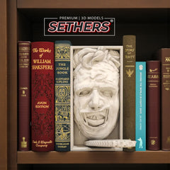 Leatherface | Book Nook w/ Wall Mount | 3D Printing Models
