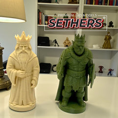 Orc vs Humans Chess Set | Board Pieces Frame | Best 3D Printing Models
