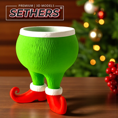 Elf Grinch Candy Bowl v3 | How the Grinch Stole Christmas 3D Printing Models