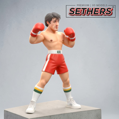 Apollo Creed | Rocky Sculpture | Best 3D Printing Models