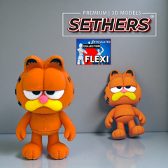 Garfield | Articulated Flexi Print-In-Place | 3D Printer Models