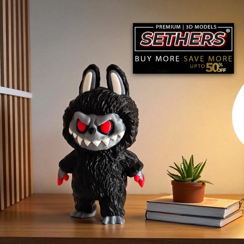 Creepybubu | Labubu the Monsters | 3D Printing STL Model