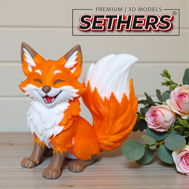 Fox | The Fox and the Hound | Walt Disney | 3D Printer Model Files