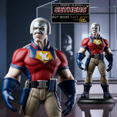 Peacemaker Sculpture | DC Comics | Best 3D Printer Model Files