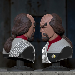 Worf Star Trek the Next Generation Bust | 3D Printer Model Files